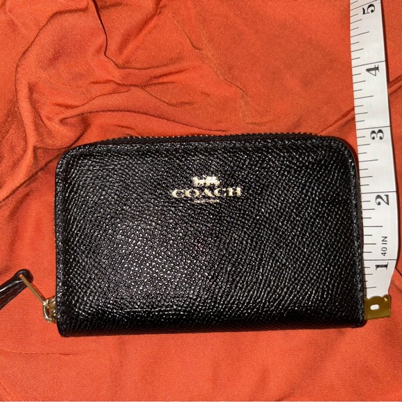 Black coach coin purse - Picture 5 of 5